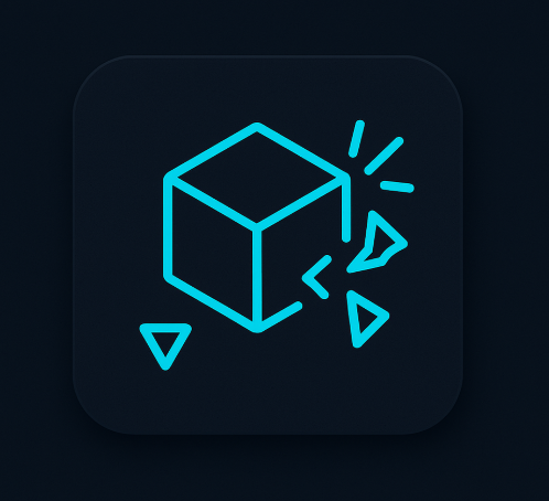 Explosion des blocs en géométrie simple