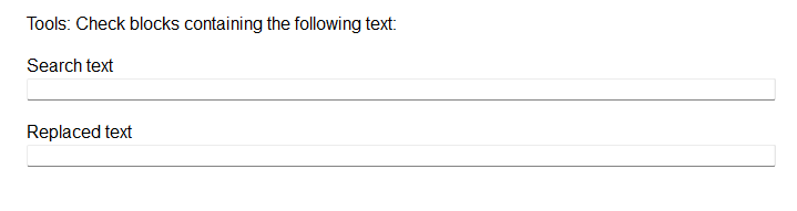 Boîte de dialogue rechercher et remplacer un texte dans plusieurs DWG