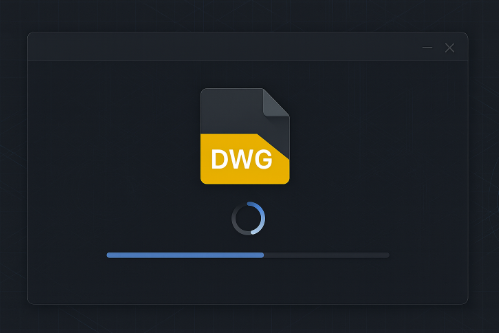 Automatic loading of the DWG before removing SOLID elements